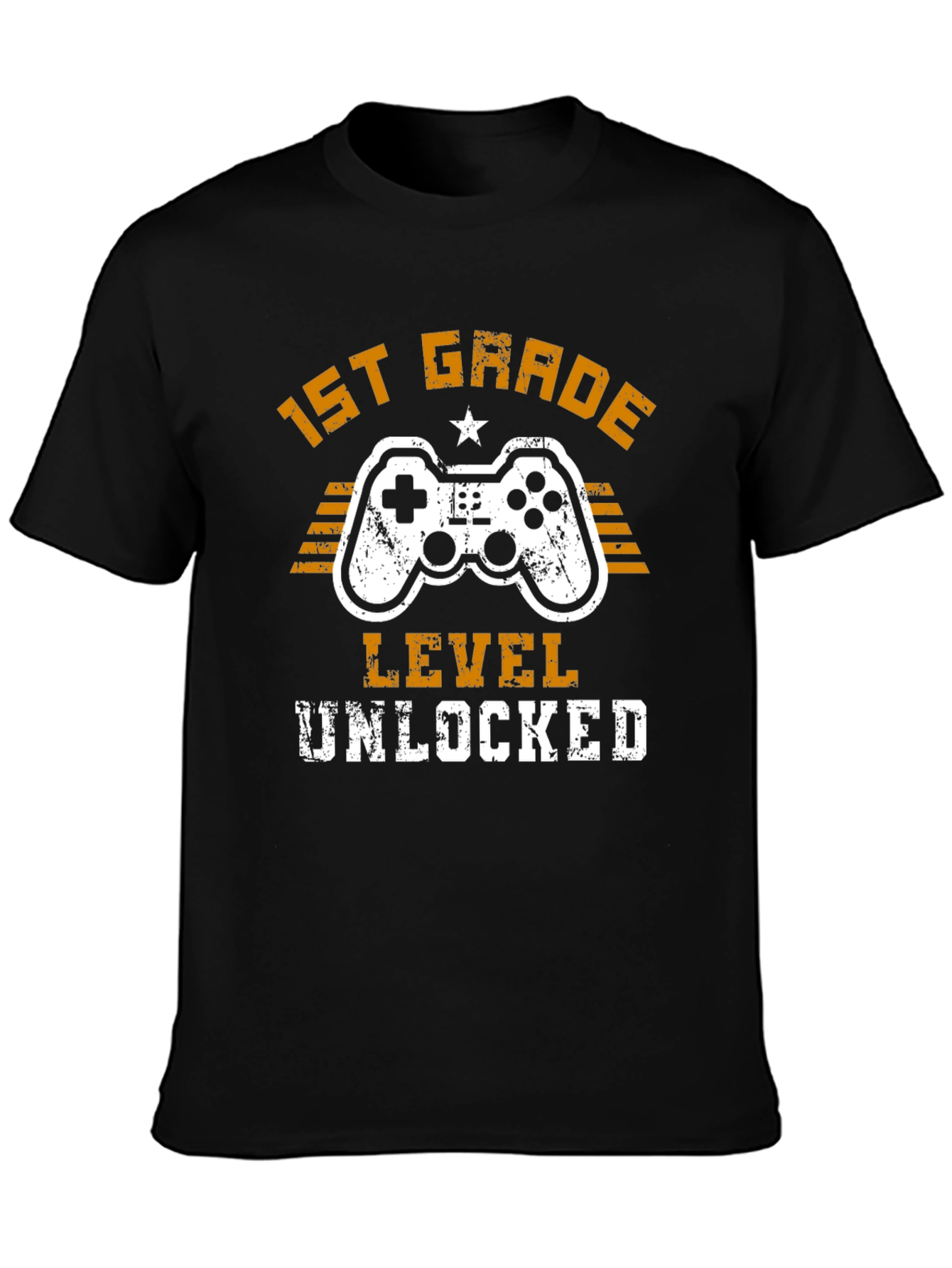 1st Grade Level Unlocked Gaming T-Shirt