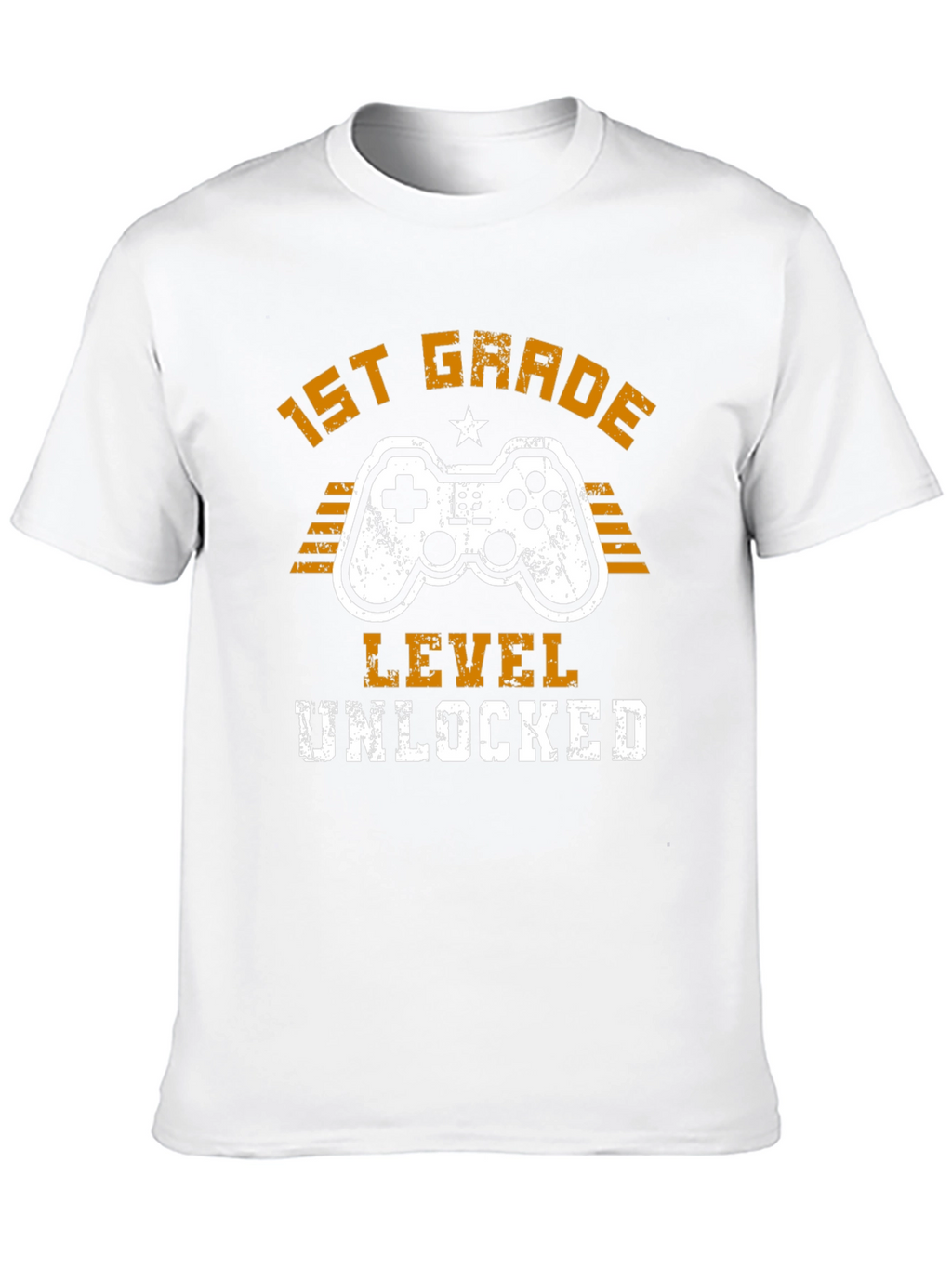 1st Grade Level Unlocked Gaming T-Shirt