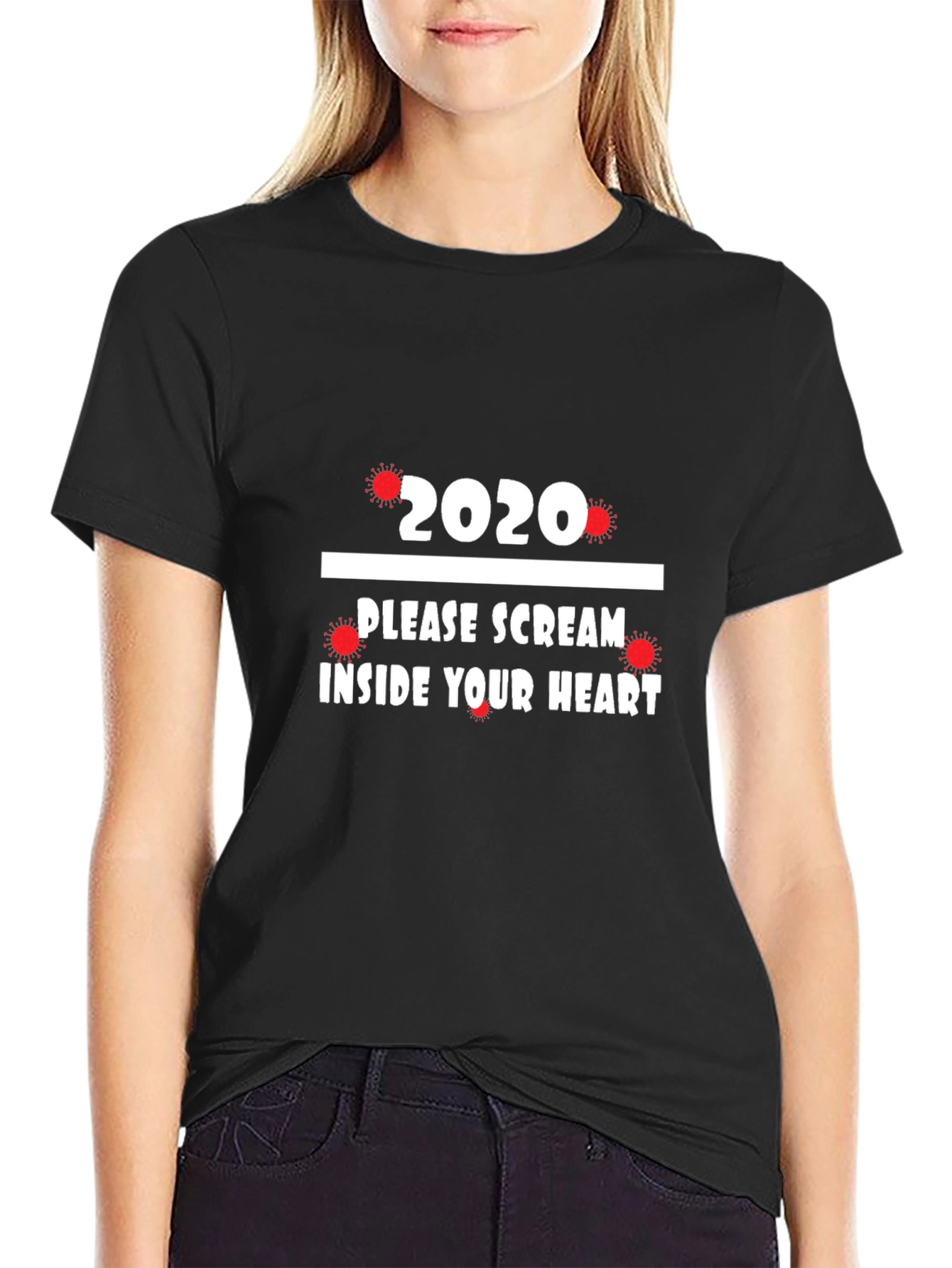 2020 Scream Inside Your Heart Novelty T-Shirt