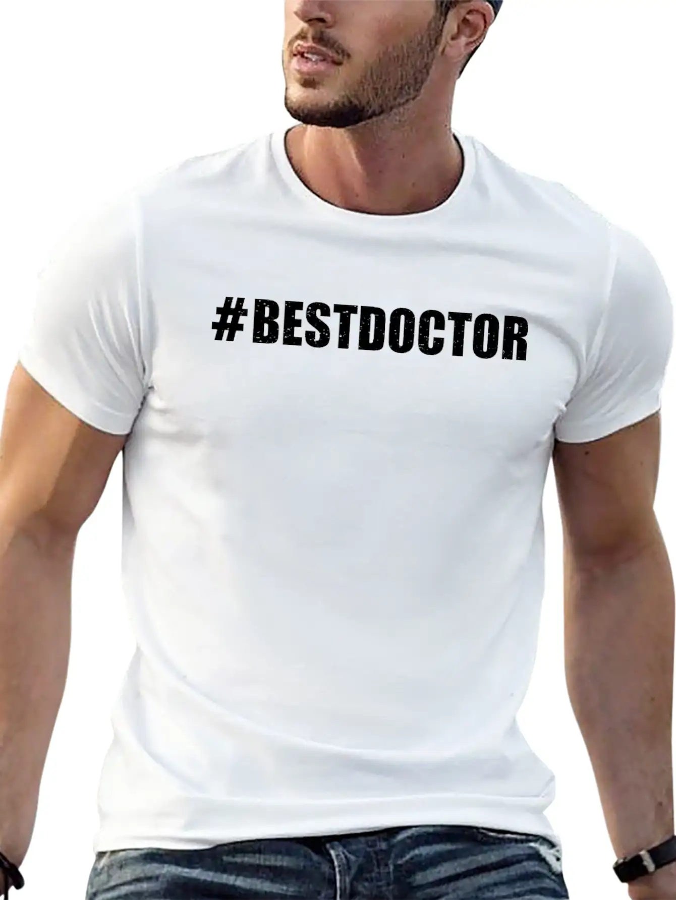 #BestDoctor - Hospital Doctor Emergency Doctor Basic Graphic T-Shirt – Daily Comfort In Soft Cotton