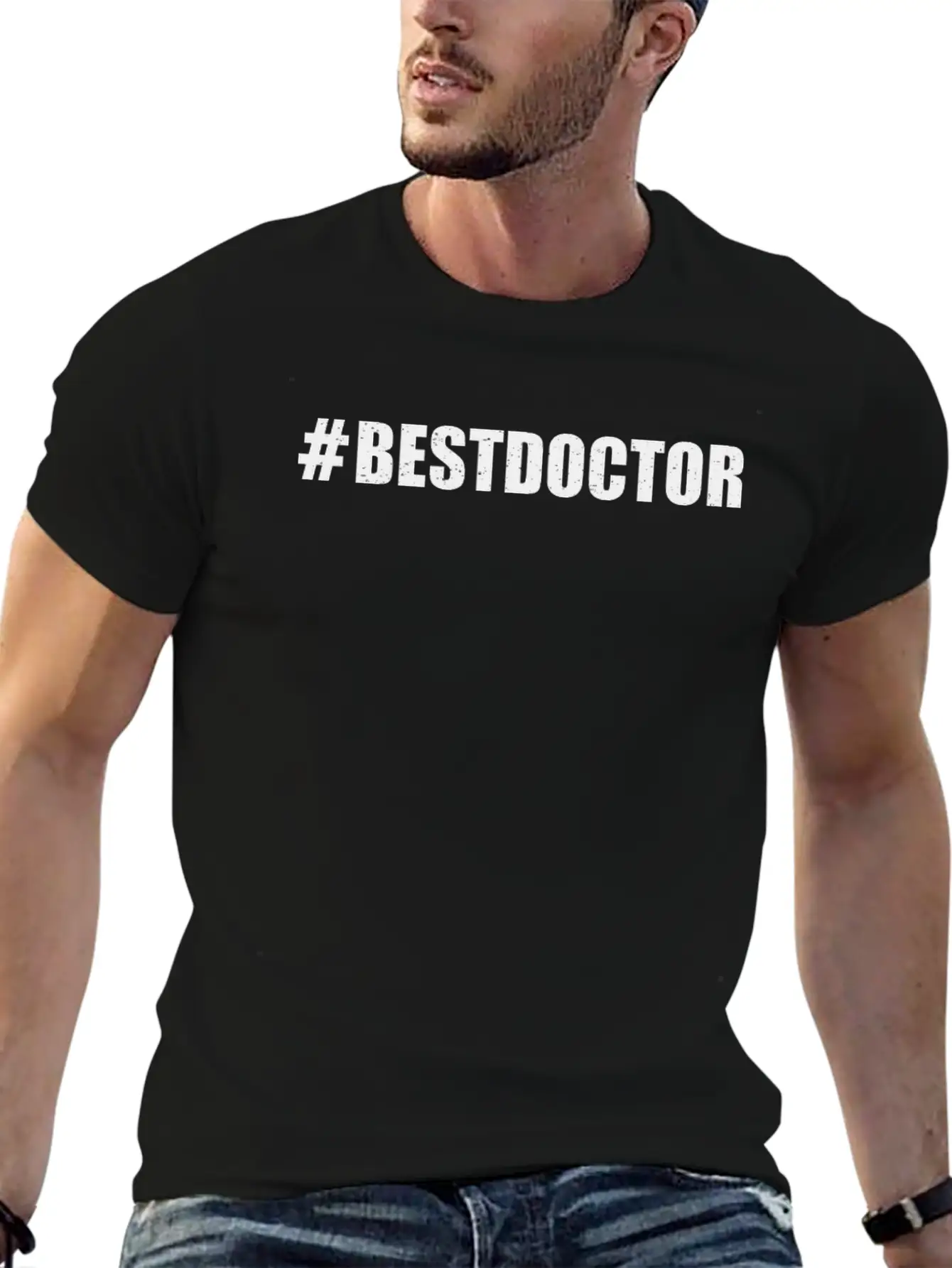 #BestDoctor - Hospital Doctor Emergency Doctor Basic Graphic T-Shirt – Daily Comfort In Soft Cotton
