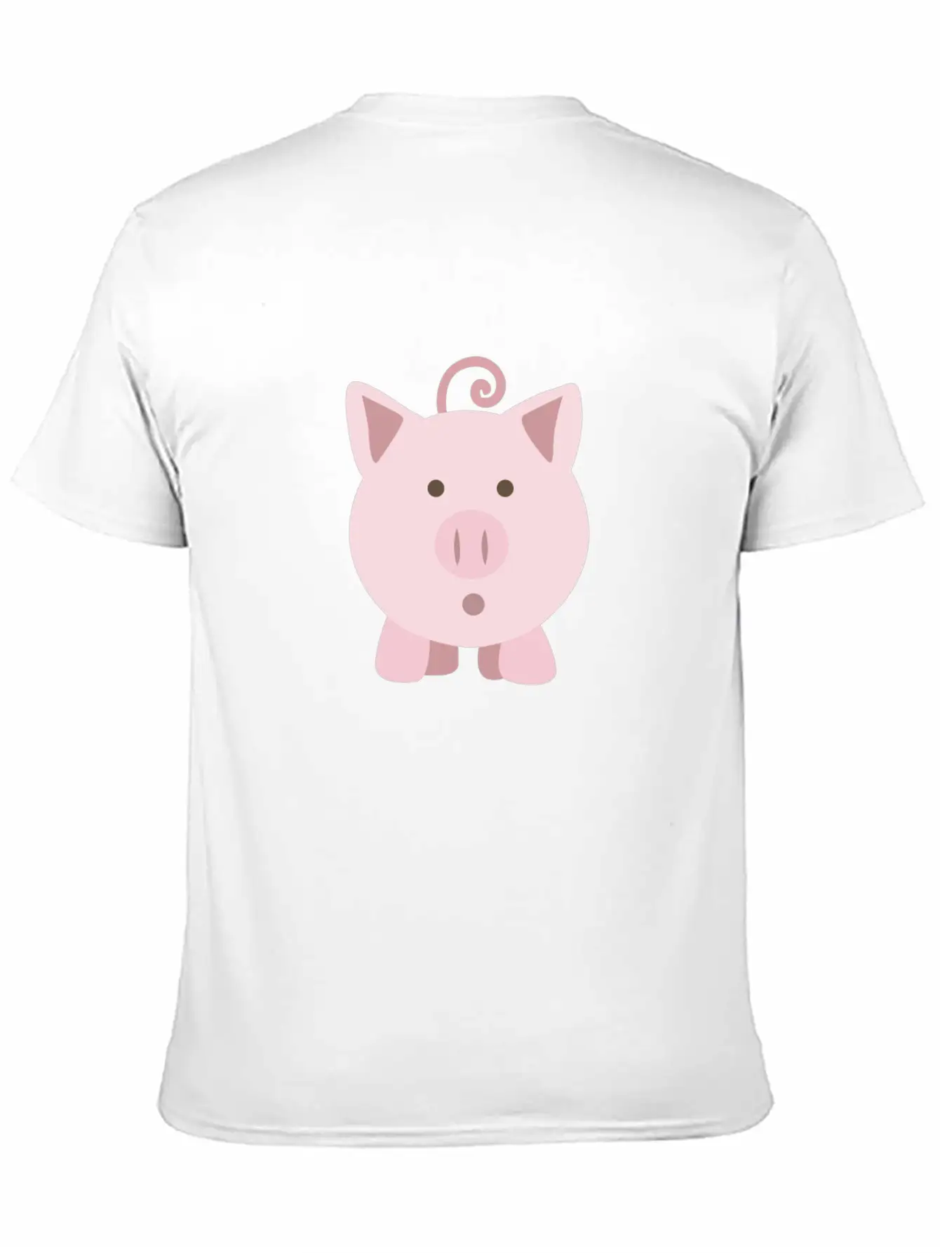 (cute_surprised_pig_pig) Unisex Cotton Tee – Relaxed Fit For Any Occasion