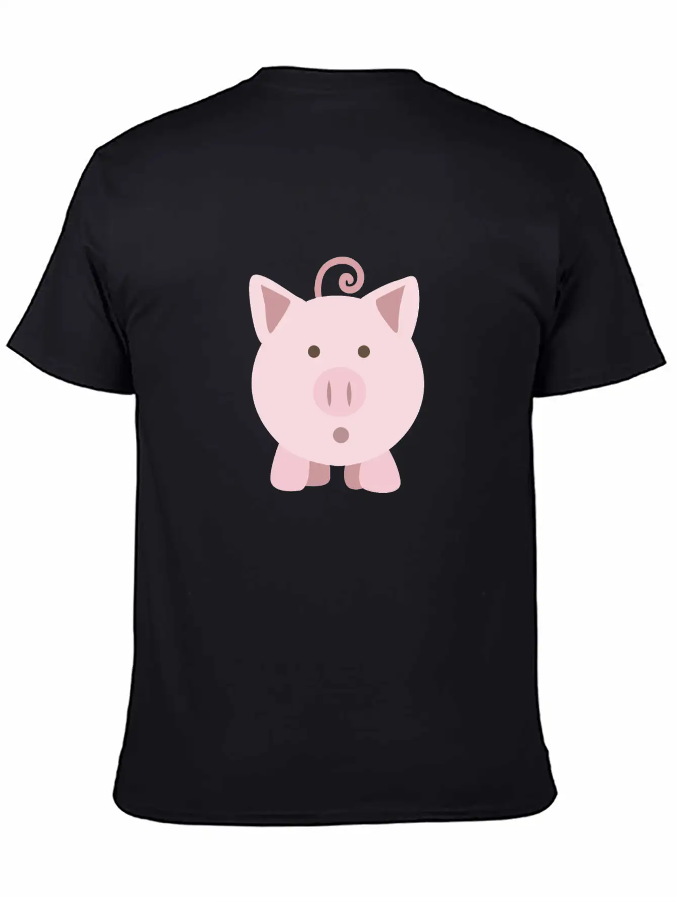 (cute_surprised_pig_pig) Unisex Cotton Tee – Relaxed Fit For Any Occasion