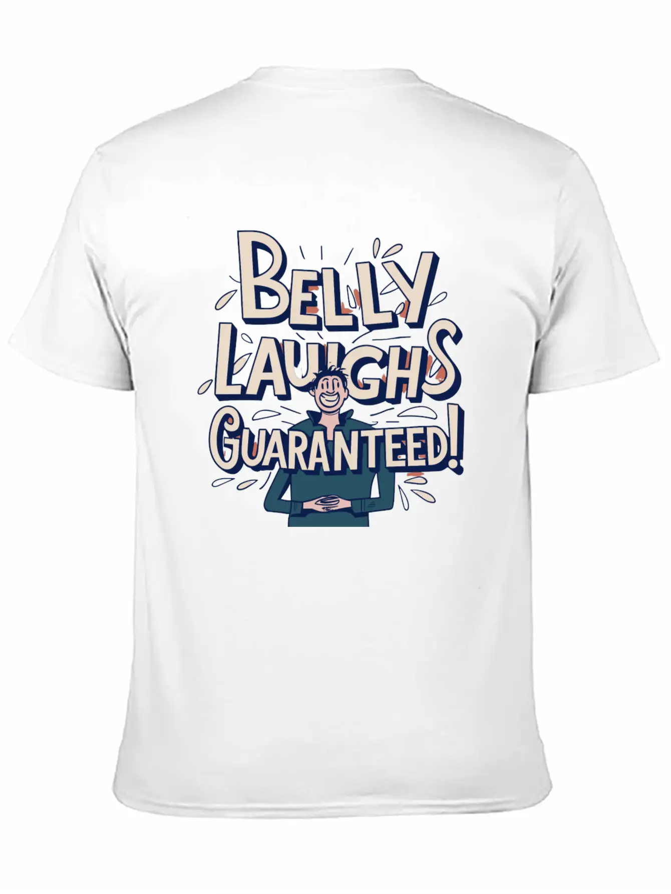 "Echoes Of Joy" Comfortable Minimalist Graphic Tee – Summer Style Essential