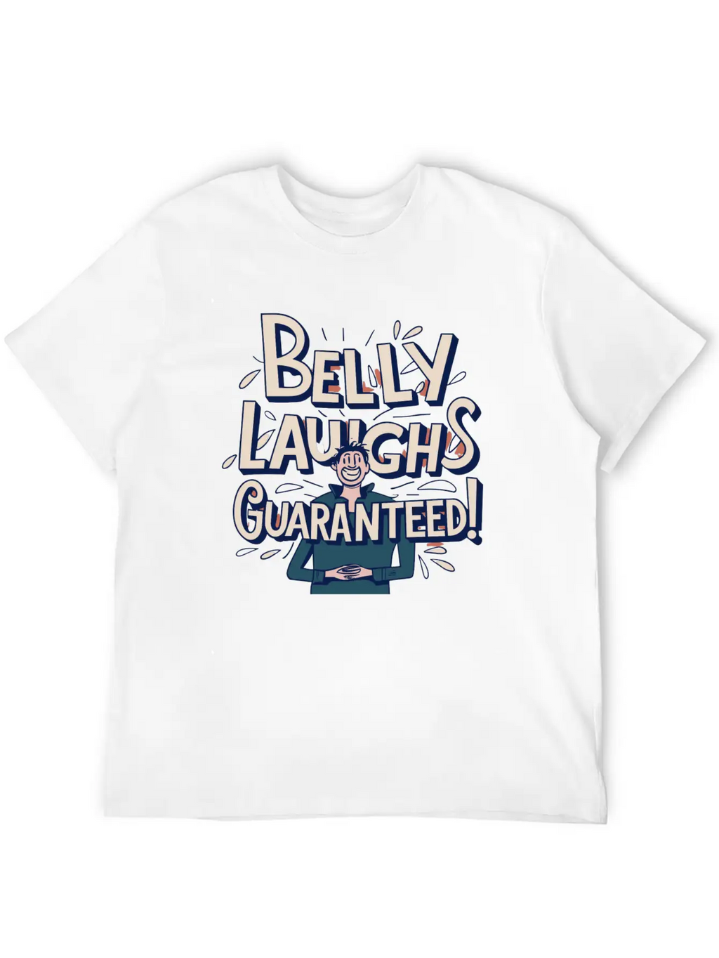 "Echoes Of Joy" Comfortable Minimalist Graphic Tee – Summer Style Essential