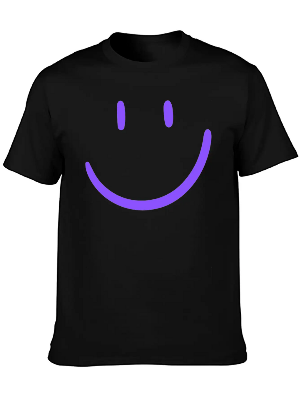 "Joyful Grin" Classic Fit Graphic Tee For Daily Comfort – Unisex Cotton Shirt