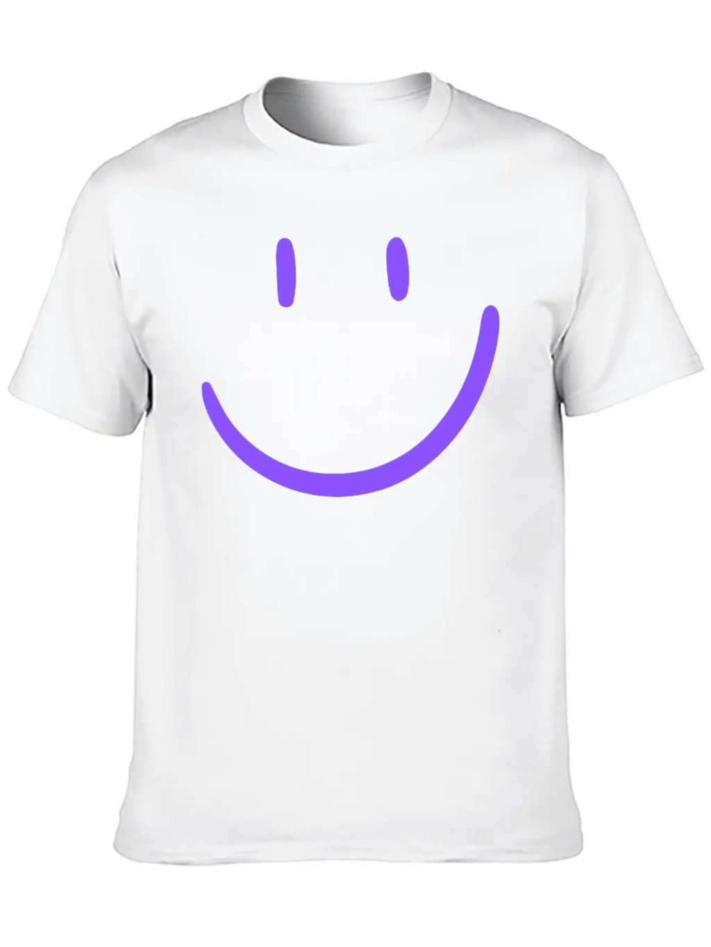 "Joyful Grin" Classic Fit Graphic Tee For Daily Comfort – Unisex Cotton Shirt