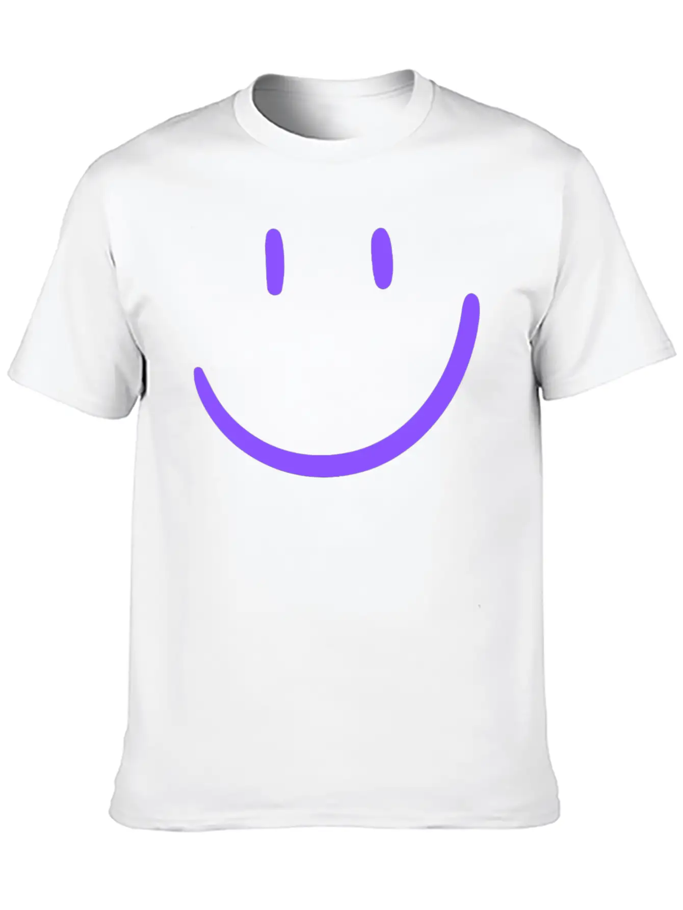 "Joyful Grin" Classic Fit Graphic Tee For Daily Comfort – Unisex Cotton Shirt
