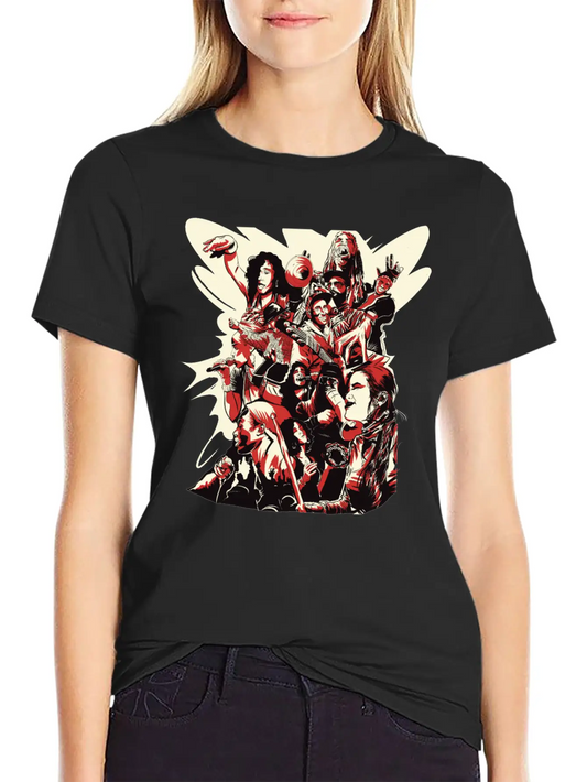 #LeCypher Community Collage Classic Fit Graphic Tee For Daily Comfort – Unisex Cotton Shirt
