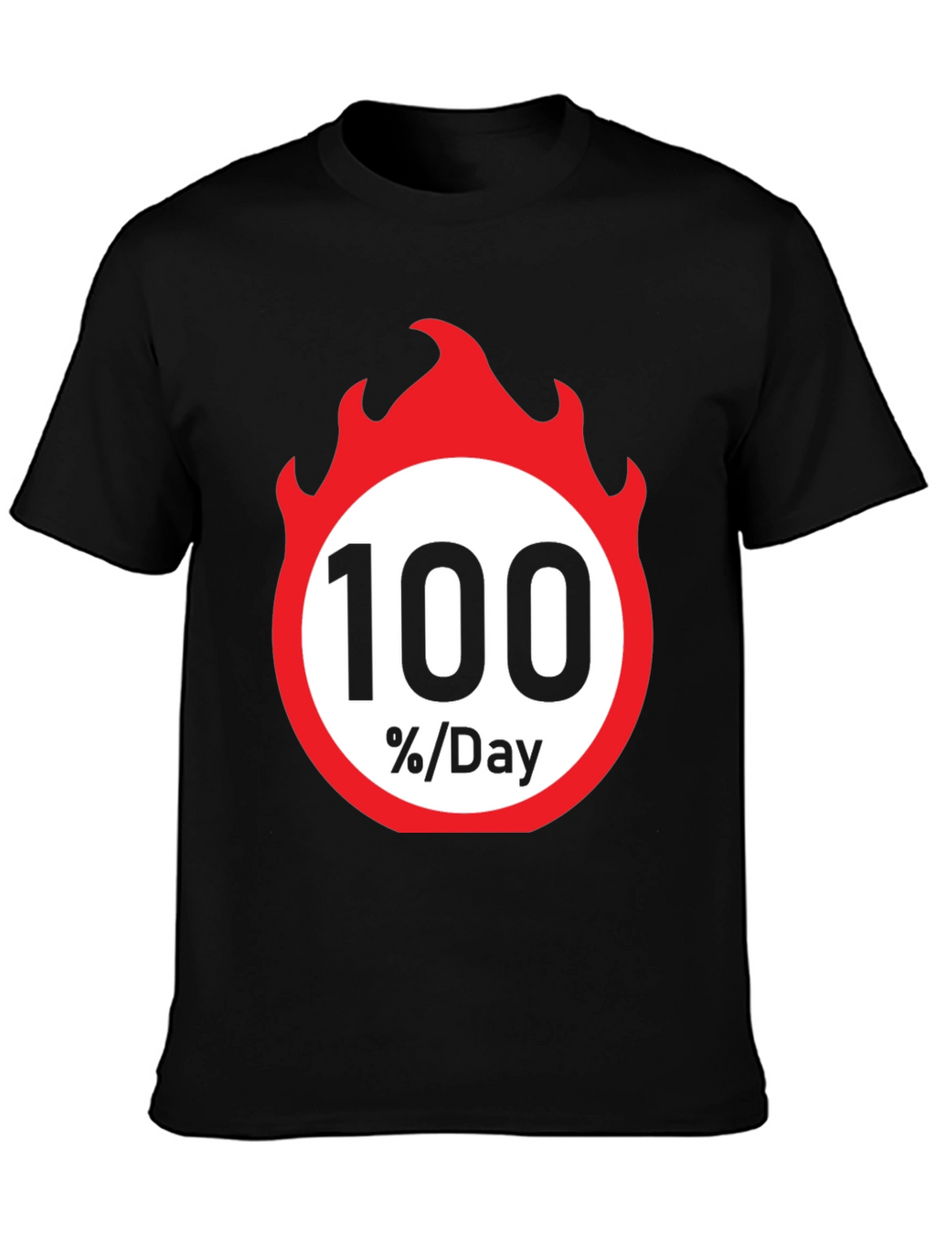 100 Percent Per Day Graphic T-Shirt