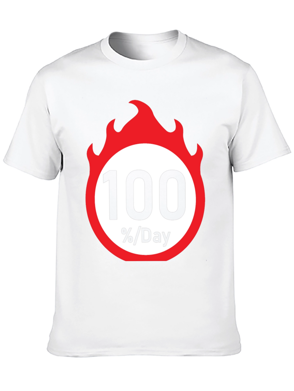 100 Percent Per Day Graphic T-Shirt