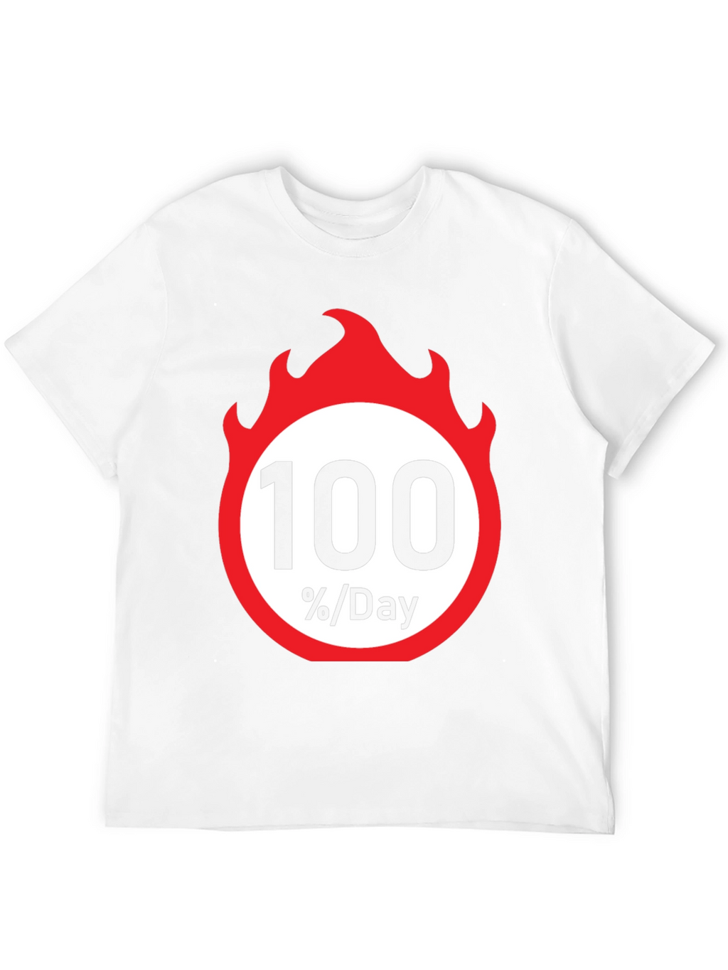 100 Percent Per Day Graphic T-Shirt