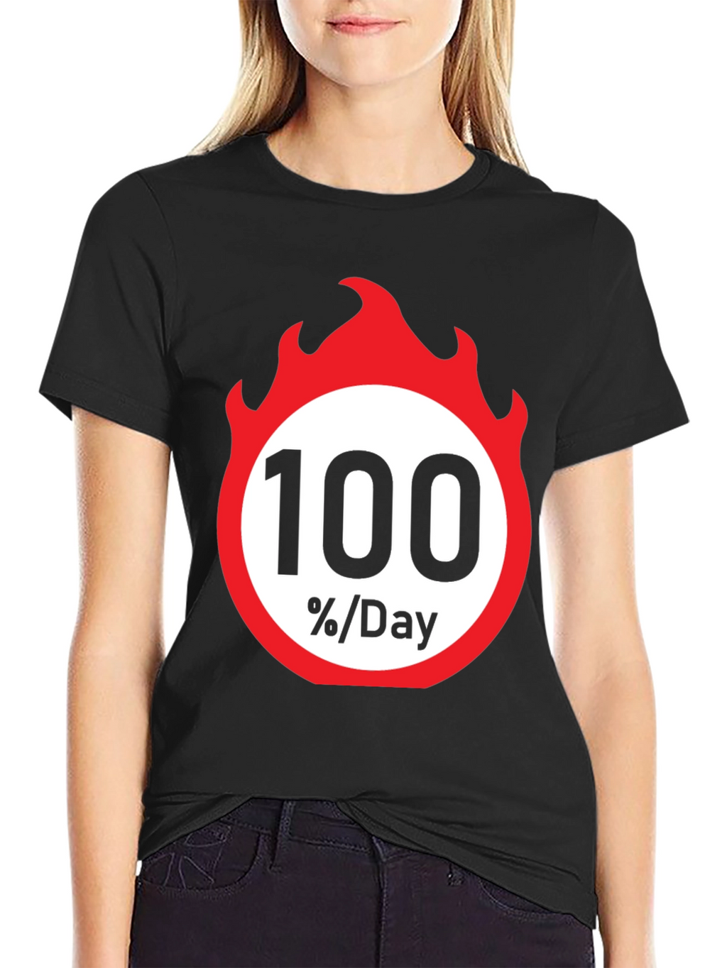 100 Percent Per Day Graphic T-Shirt