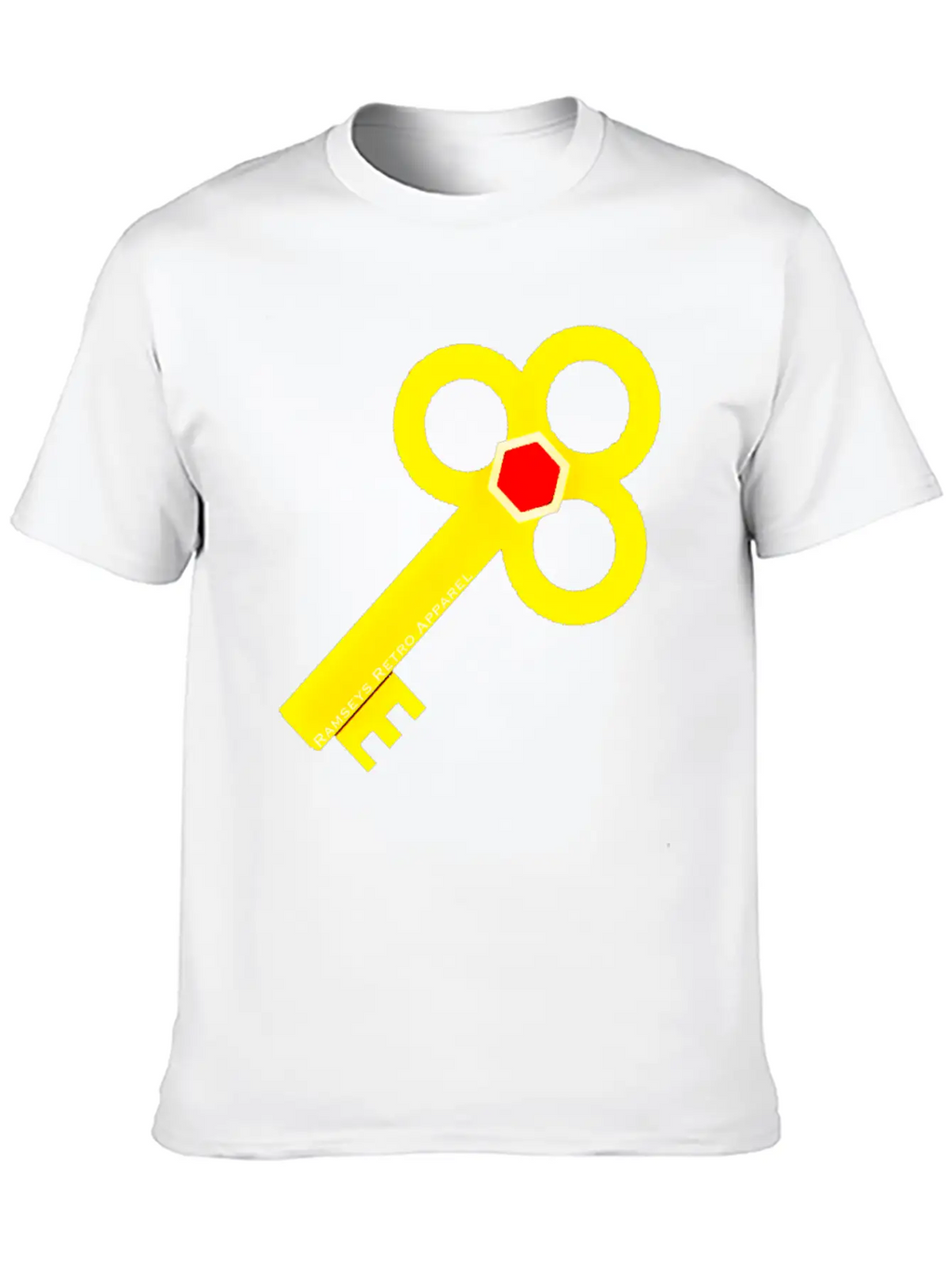 "Ramseys Secret Key" Unisex Cotton Tee – Relaxed Fit For Any Occasion
