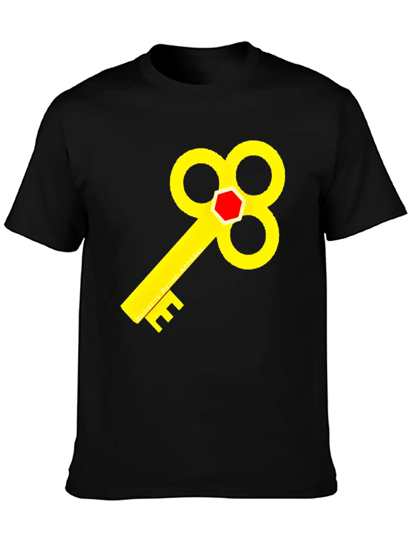"Ramseys Secret Key" Unisex Cotton Tee – Relaxed Fit For Any Occasion