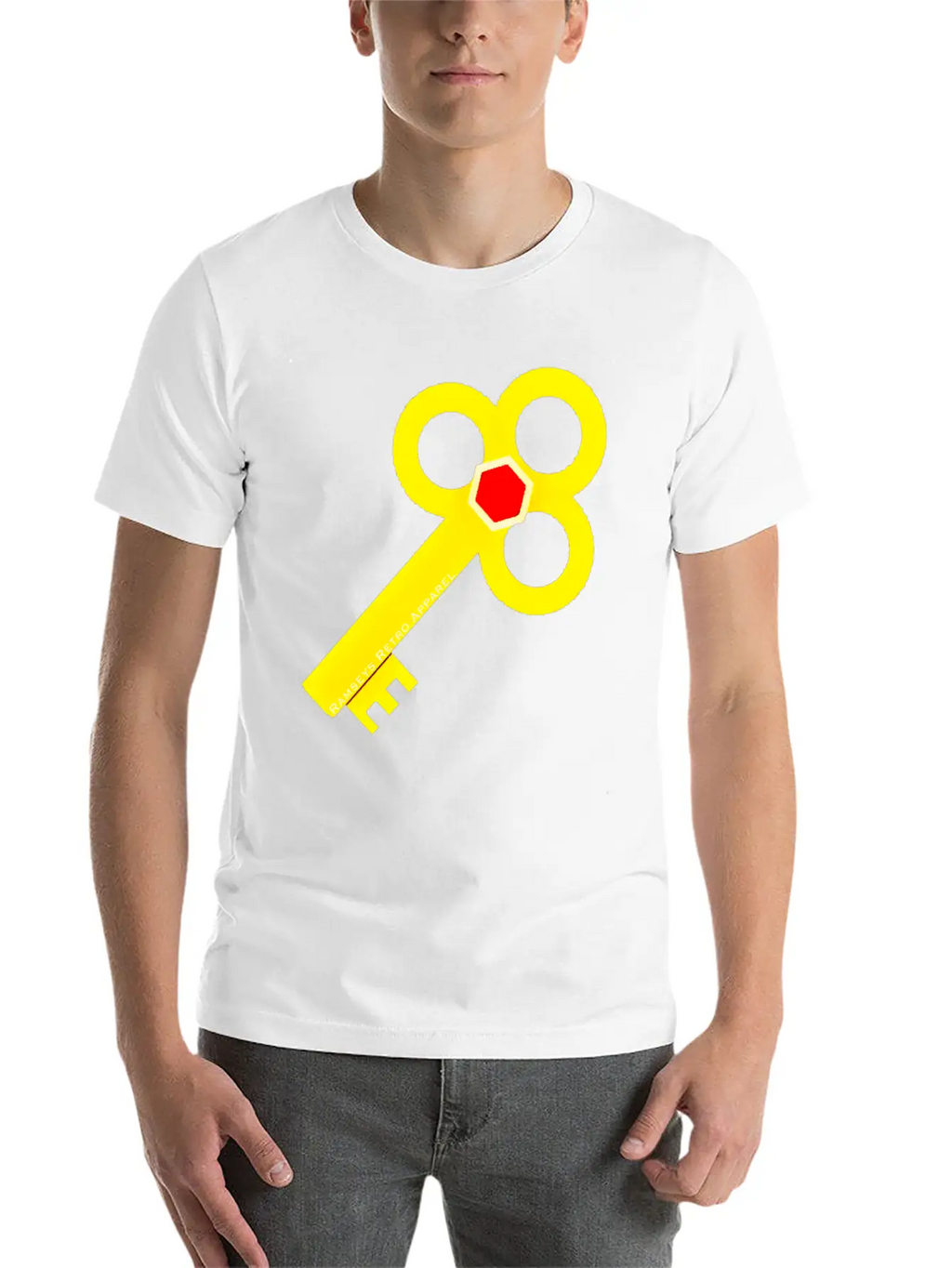 "Ramseys Secret Key" Unisex Cotton Tee – Relaxed Fit For Any Occasion