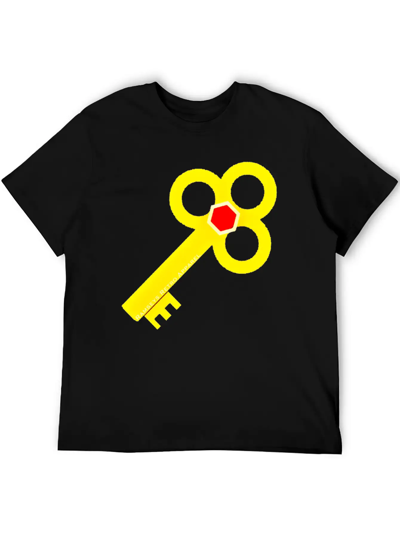 "Ramseys Secret Key" Unisex Cotton Tee – Relaxed Fit For Any Occasion
