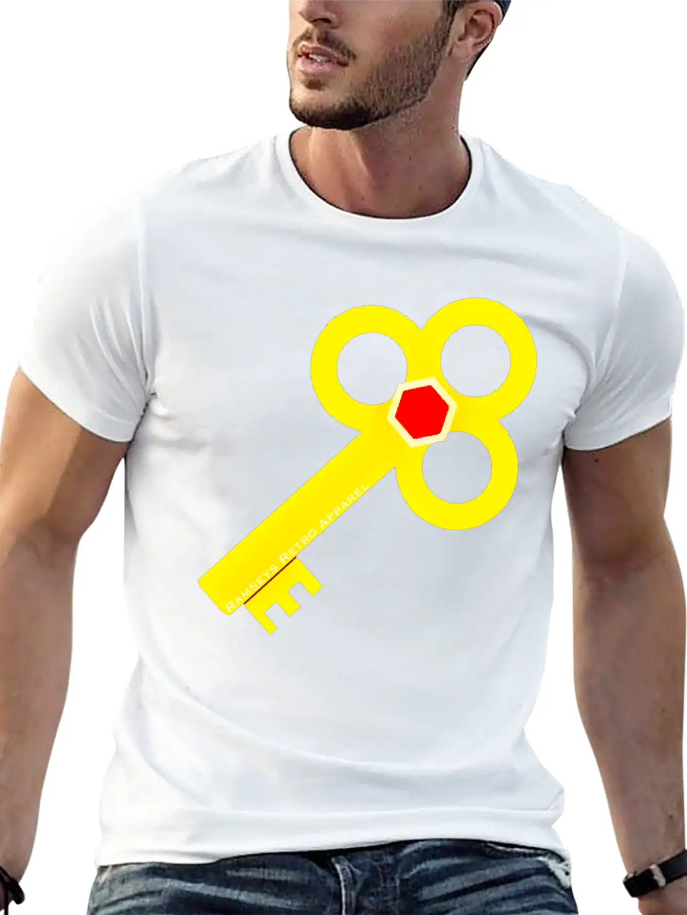 "Ramseys Secret Key" Unisex Cotton Tee – Relaxed Fit For Any Occasion
