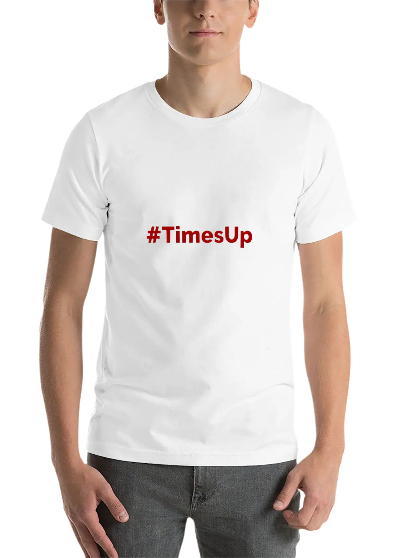 #TimesUp Above The Noise Graphic Classic Fit Graphic Tee For Daily Comfort – Unisex Cotton Shirt