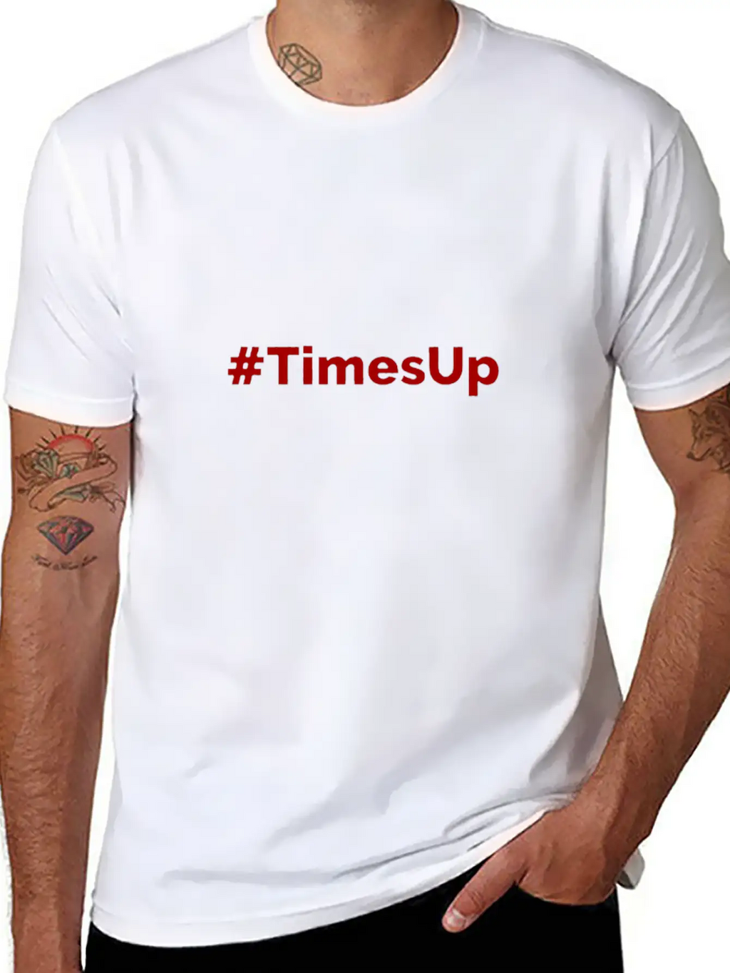 #TimesUp Above The Noise Graphic Classic Fit Graphic Tee For Daily Comfort – Unisex Cotton Shirt