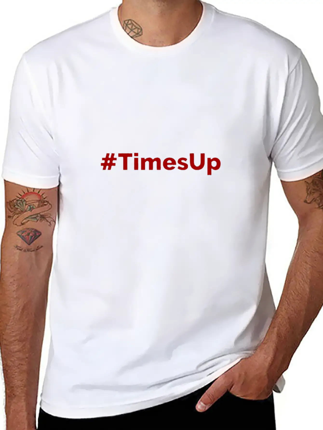 #TimesUp Above The Noise Graphic Classic Fit Graphic Tee For Daily Comfort – Unisex Cotton Shirt