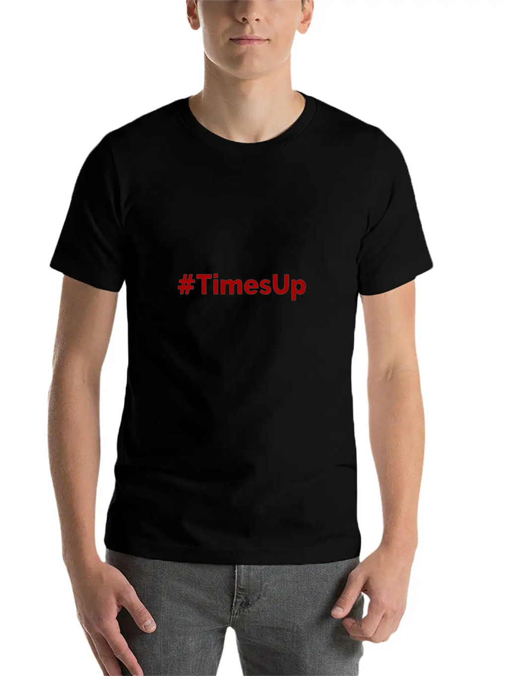 #TimesUp Above The Noise Graphic Classic Fit Graphic Tee For Daily Comfort – Unisex Cotton Shirt