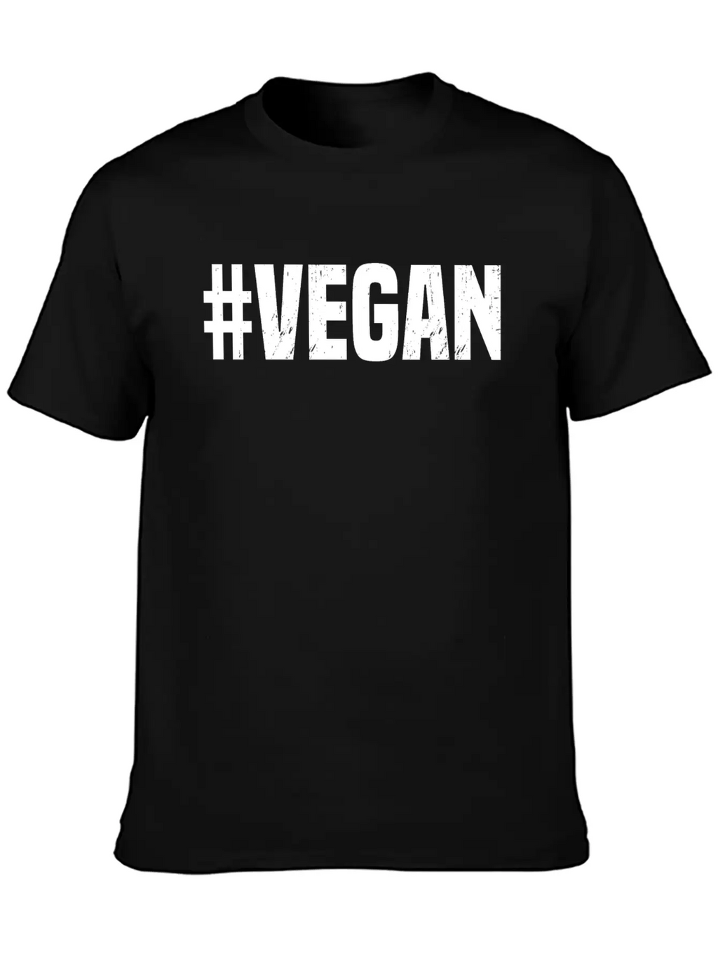 #vegan Classic Fit Graphic Tee For Daily Comfort – Unisex Cotton Shirt