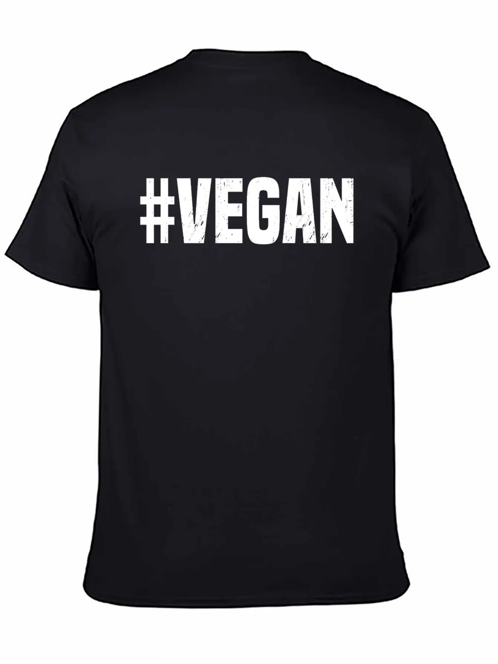 #vegan Classic Fit Graphic Tee For Daily Comfort – Unisex Cotton Shirt