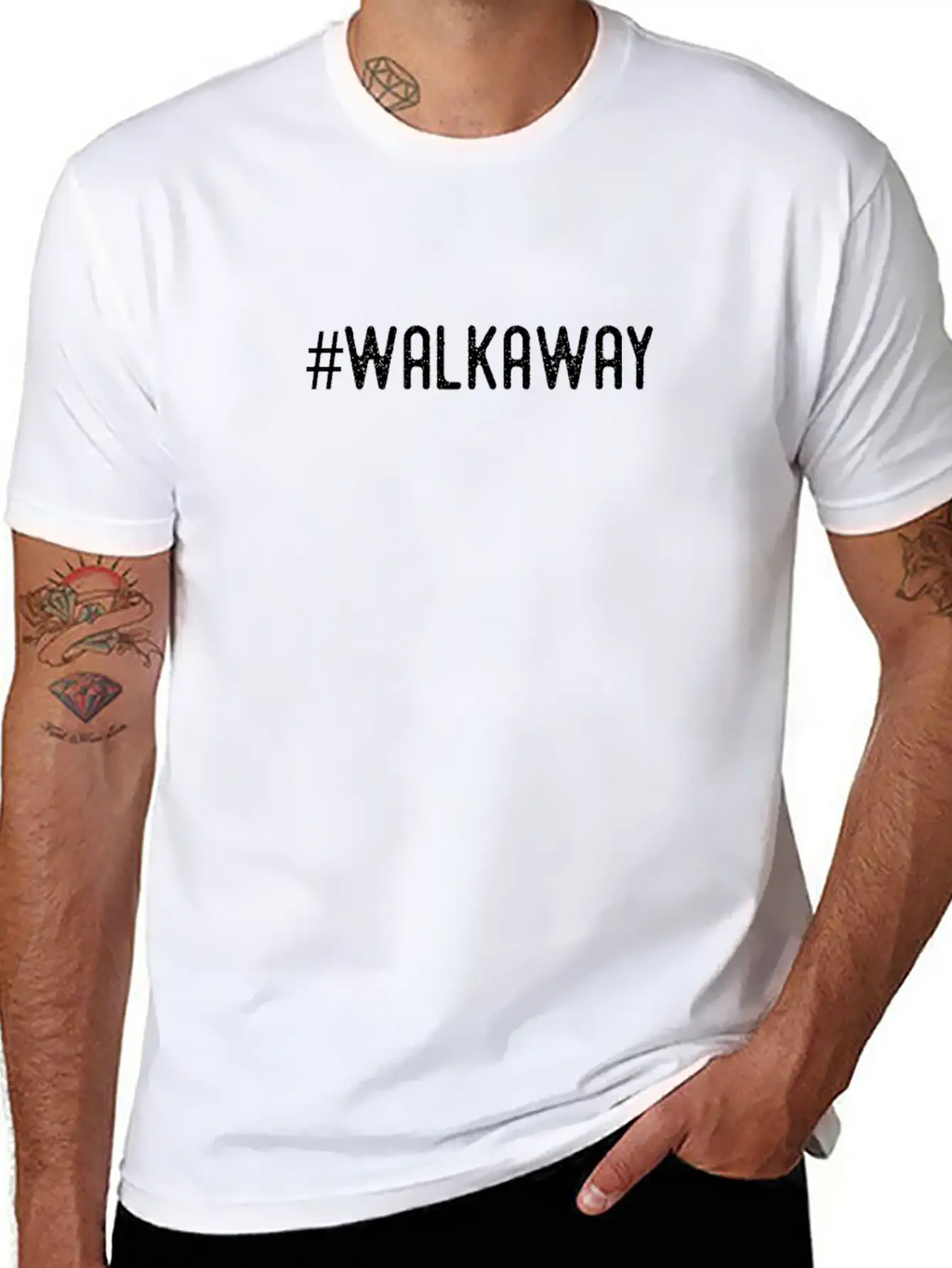 #WalkAway Movement Walk Away Movement Classic Cotton Tee – Unisex Comfort For Any Season